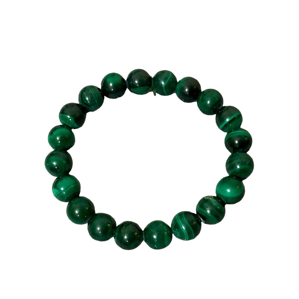⭐️ Natural Malachite ⭐️ stretch bracelet